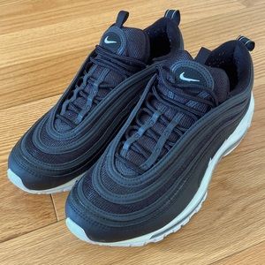 Nike Air Max 97 Black and White mens size 9